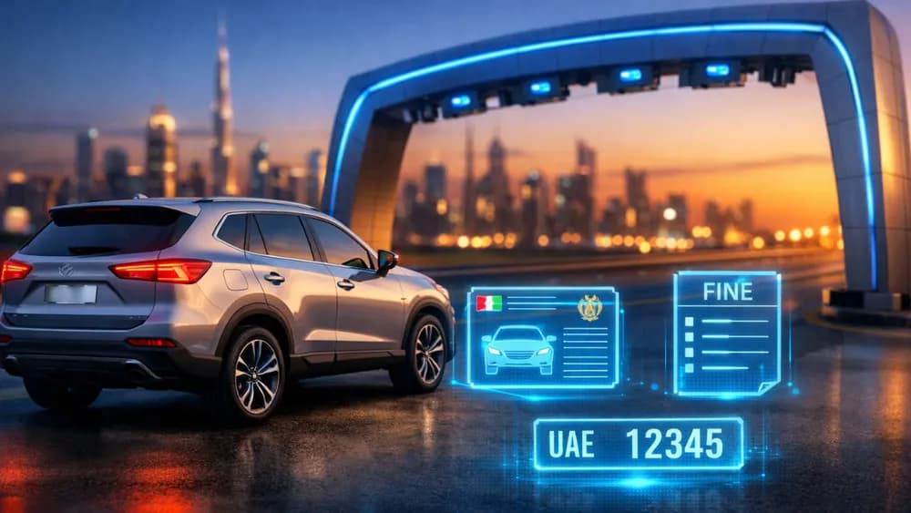 Emirates Vehicle Gate (EVG) UAE 2026: Complete Guide to Registration, Fines & Services